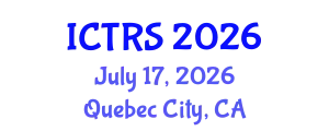 International Conference on Theology and Religious Studies (ICTRS) July 17, 2026 - Quebec City, Canada