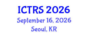 International Conference on Theology and Religious Studies (ICTRS) September 16, 2026 - Seoul, Republic of Korea