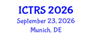 International Conference on Theology and Religious Studies (ICTRS) September 23, 2026 - Munich, Germany