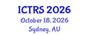 International Conference on Theology and Religious Studies (ICTRS) October 18, 2026 - Sydney, Australia