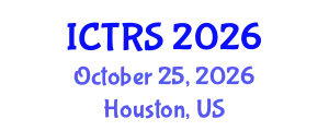 International Conference on Theology and Religious Studies (ICTRS) October 25, 2026 - Houston, United States