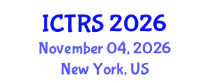 International Conference on Theology and Religious Studies (ICTRS) November 04, 2026 - New York, United States