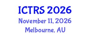 International Conference on Theology and Religious Studies (ICTRS) November 11, 2026 - Melbourne, Australia