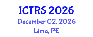 International Conference on Theology and Religious Studies (ICTRS) December 02, 2026 - Lima, Peru