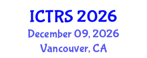 International Conference on Theology and Religious Studies (ICTRS) December 09, 2026 - Vancouver, Canada