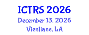 International Conference on Theology and Religious Studies (ICTRS) December 13, 2026 - Vientiane, Laos