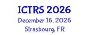 International Conference on Theology and Religious Studies (ICTRS) December 16, 2026 - Strasbourg, France