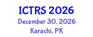 International Conference on Theology and Religious Studies (ICTRS) December 30, 2026 - Karachi, Pakistan