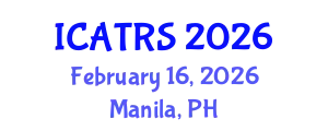 International Conference on Academic Theology and Religious Studies (ICATRS) February 16, 2026 - Manila, Philippines