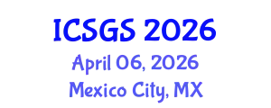 International Conference on Sociology of Gender and Society (ICSGS) April 06, 2026 - Mexico City, Mexico