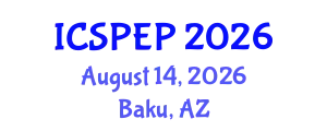 International Conference on School Psychology and Educational Psychology (ICSPEP) August 14, 2026 - Baku, Azerbaijan