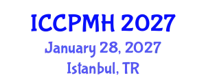 International Conference on Community Psychology and Mental Health (ICCPMH) January 28, 2027 - Istanbul, Turkey
