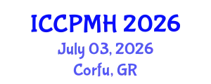 International Conference on Community Psychology and Mental Health (ICCPMH) July 03, 2026 - Corfu, Greece