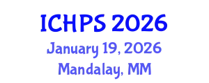 International Conference on Health Psychology and Stress (ICHPS) January 19, 2026 - Mandalay, Myanmar