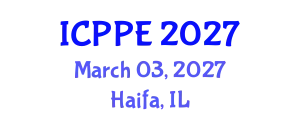 International Conference on Positive Psychology and Education (ICPPE) March 03, 2027 - Haifa, Israel