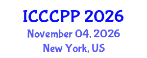 International Conference on Cross Cultural Psychology and Personality (ICCCPP) November 04, 2026 - New York, United States