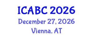 International Conference on Animal Behavior and Cognition (ICABC) December 27, 2026 - Vienna, Austria
