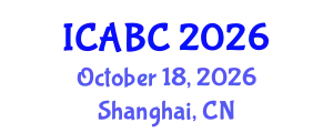 International Conference on Animal Behavior and Cognition (ICABC) October 18, 2026 - Shanghai, China