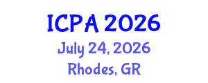 International Conference on Public Art (ICPA) July 24, 2026 - Rhodes, Greece