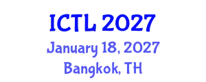 International Conference on Tort Law (ICTL) January 18, 2027 - Bangkok, Thailand