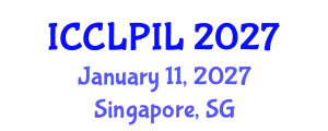International Conference on Conflict of Laws and Private International Law (ICCLPIL) January 11, 2027 - Singapore, Singapore