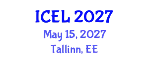 International Conference on Energy Law (ICEL) May 15, 2027 - Tallinn, Estonia