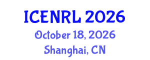 International Conference on Environmental and Natural Resources Law (ICENRL) October 18, 2026 - Shanghai, China