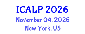 International Conference on Agricultural Law and Policy (ICALP) November 04, 2026 - New York, United States