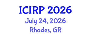International Conference on Immigration and Refugee Policy (ICIRP) July 24, 2026 - Rhodes, Greece