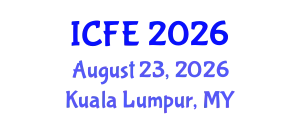 International Conference on Nutrition and Food Engineering (ICFE) August 23, 2026 - Kuala Lumpur, Malaysia