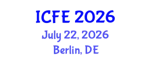 International Conference on Nutrition and Food Engineering (ICFE) July 22, 2026 - Berlin, Germany