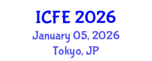 International Conference on Nutrition and Food Engineering (ICFE) January 05, 2026 - Tokyo, Japan