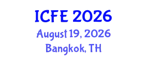 International Conference on Nutrition and Food Engineering (ICFE) August 19, 2026 - Bangkok, Thailand