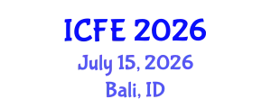 International Conference on Nutrition and Food Engineering (ICFE) July 15, 2026 - Bali, Indonesia