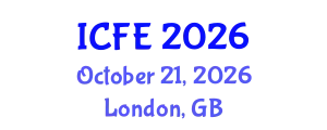 International Conference on Nutrition and Food Engineering (ICFE) October 21, 2026 - London, United Kingdom