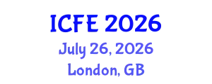 International Conference on Nutrition and Food Engineering (ICFE) July 26, 2026 - London, United Kingdom