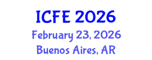 International Conference on Nutrition and Food Engineering (ICFE) February 23, 2026 - Buenos Aires, Argentina