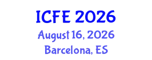International Conference on Nutrition and Food Engineering (ICFE) August 16, 2026 - Barcelona, Spain