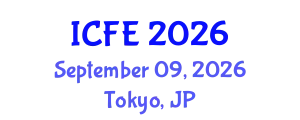 International Conference on Nutrition and Food Engineering (ICFE) September 09, 2026 - Tokyo, Japan