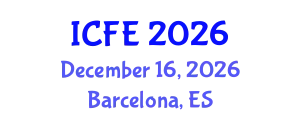 International Conference on Nutrition and Food Engineering (ICFE) December 16, 2026 - Barcelona, Spain