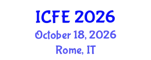 International Conference on Nutrition and Food Engineering (ICFE) October 18, 2026 - Rome, Italy