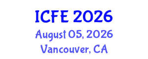 International Conference on Nutrition and Food Engineering (ICFE) August 05, 2026 - Vancouver, Canada