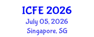 International Conference on Nutrition and Food Engineering (ICFE) July 05, 2026 - Singapore, Singapore