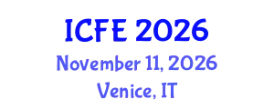 International Conference on Nutrition and Food Engineering (ICFE) November 11, 2026 - Venice, Italy