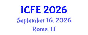 International Conference on Nutrition and Food Engineering (ICFE) September 16, 2026 - Rome, Italy