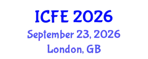 International Conference on Nutrition and Food Engineering (ICFE) September 23, 2026 - London, United Kingdom