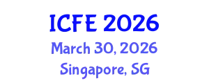 International Conference on Nutrition and Food Engineering (ICFE) March 30, 2026 - Singapore, Singapore