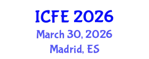 International Conference on Nutrition and Food Engineering (ICFE) March 30, 2026 - Madrid, Spain