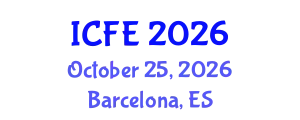 International Conference on Nutrition and Food Engineering (ICFE) October 25, 2026 - Barcelona, Spain