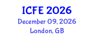 International Conference on Nutrition and Food Engineering (ICFE) December 09, 2026 - London, United Kingdom